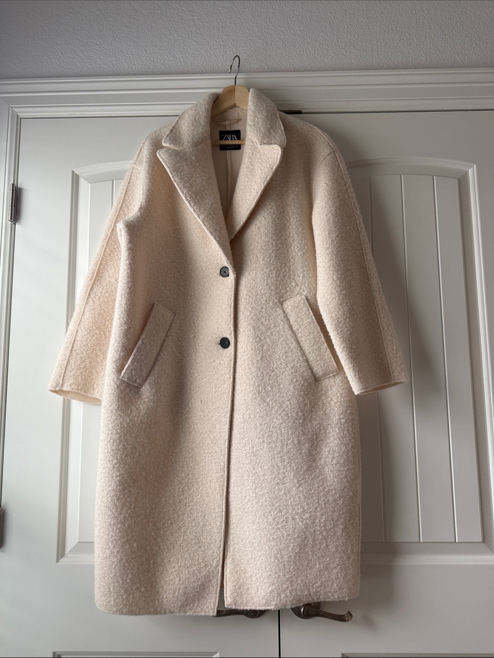 ZARA Boucle Coat
